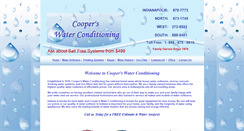 Desktop Screenshot of cooperswaterconditioning.com